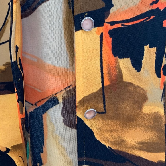 Vintage patterned jacket - Picture 4 of 4